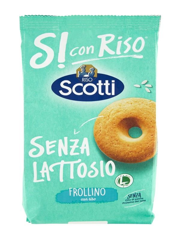 SI CON RISO Frollino Senza Lattosio 350G