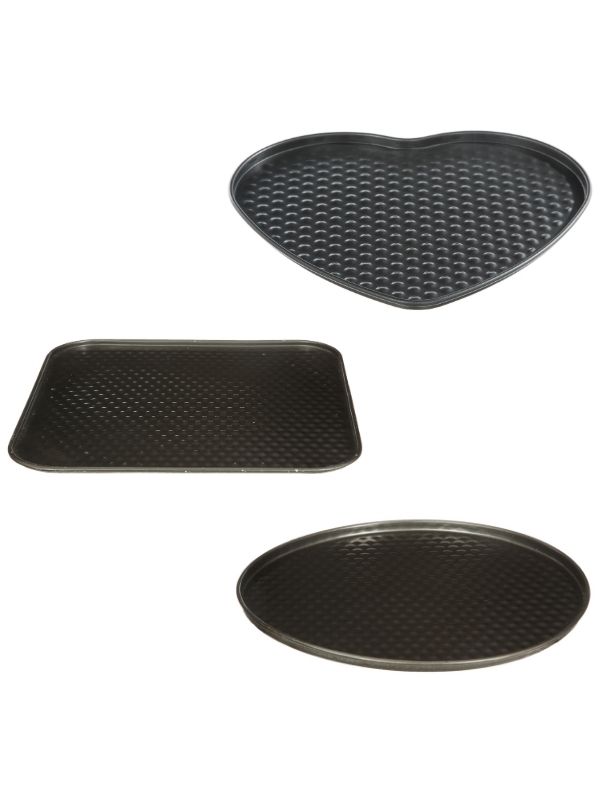 3Er-Set Scharnierformen Für Kuchen 26Cm