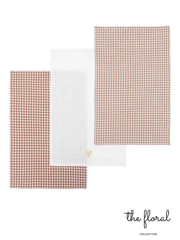 Set De 3 Lavettes The Floral Collection 