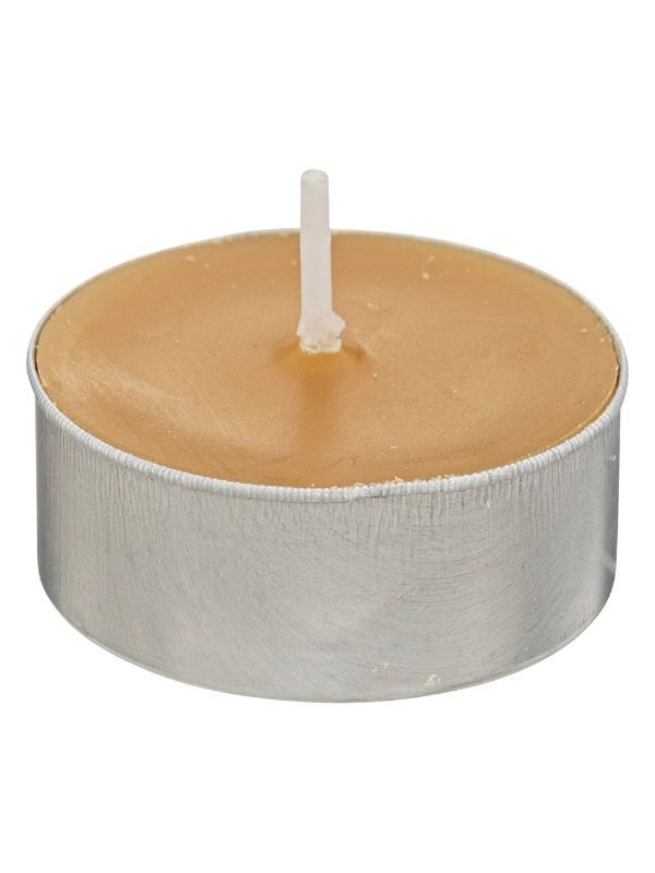 Set Di 18 Candele Tealight Hugo Giallo 