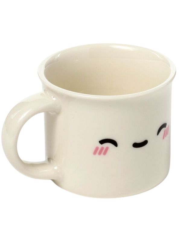 Set Di 2 Tazzine Da Caffè In Porcellana Kawaii 