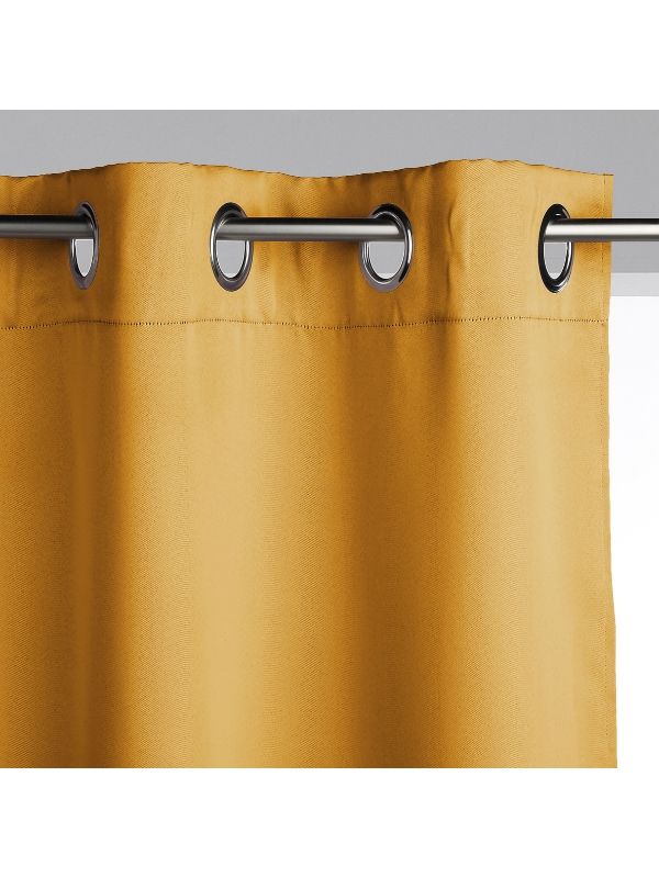 Set Di 2 Tende Oscuranti  Ocra 135x240cm