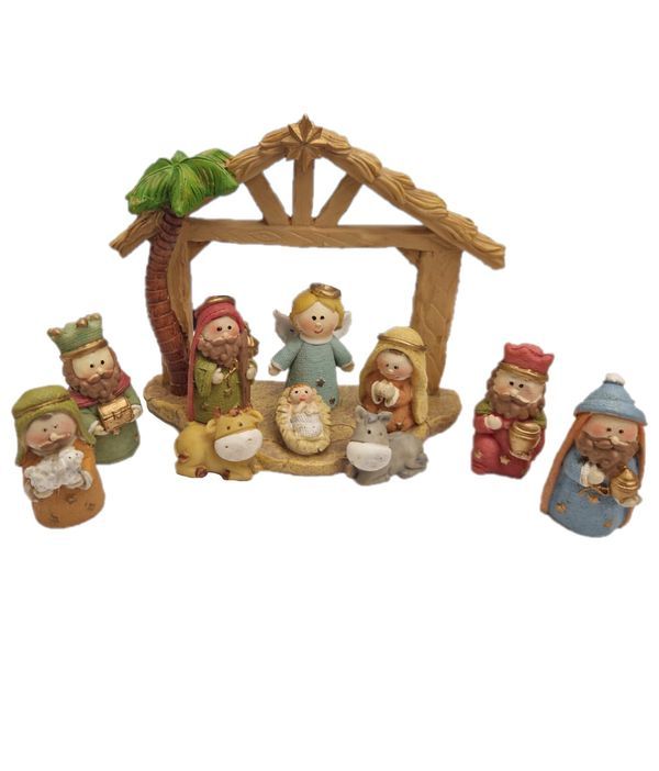 Set Natività 9 Pezzi 6Cm