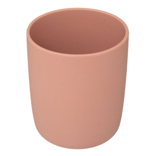 Set Da Pranzo In Silicone Color Terracotta