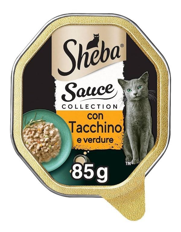 SHEBA Nassfutter Truthahn Und Gemüse 85G