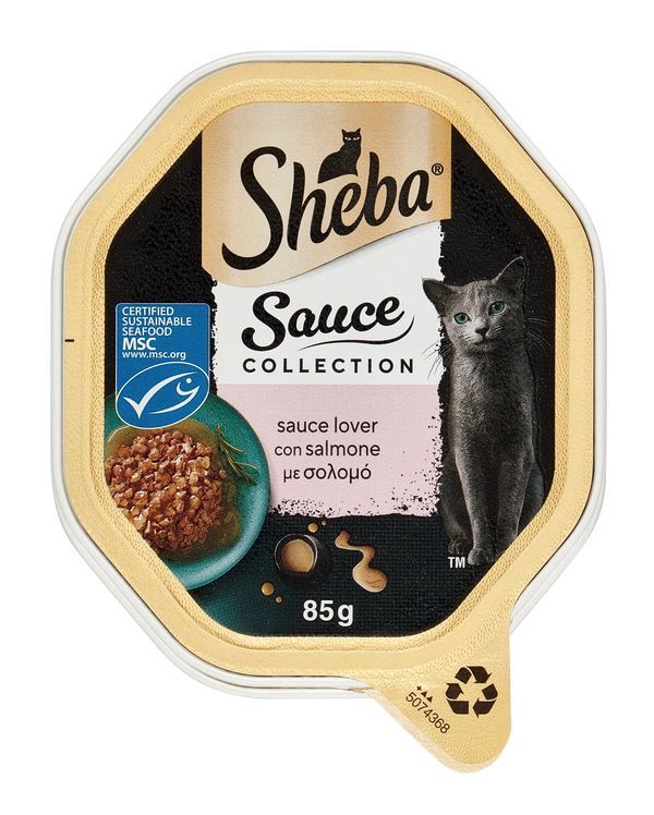 SHEBA Nassfutter Lachs 85G