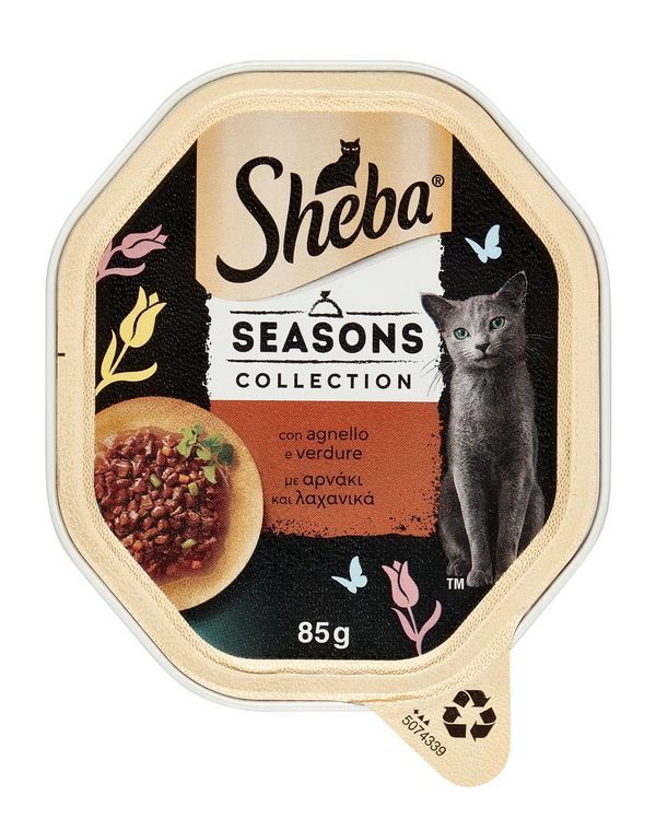 SHEBA Nassfutter Lammfleisch Und Gemüse 85G