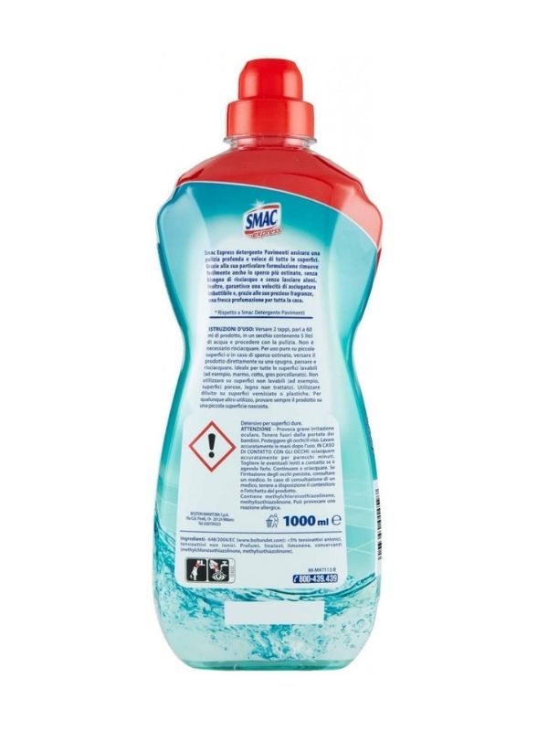 SMAC Bodenreiniger Desinfektionsmittel Ohne Spülung 1000Ml