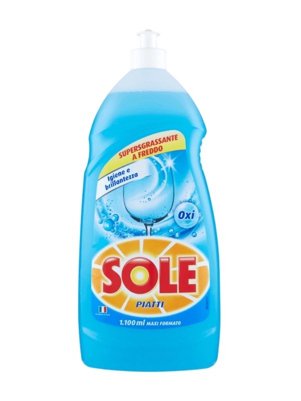 SOLE Détergent Pour Vaisselle Eucalyptus 1100Ml