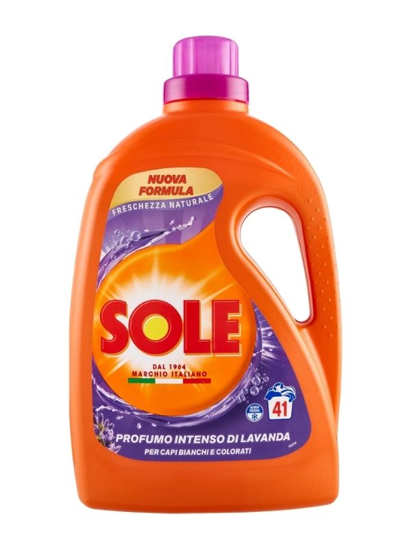 SOLE Détergent Pour Lave-Linge Fraîcheur Naturelle 1845Ml