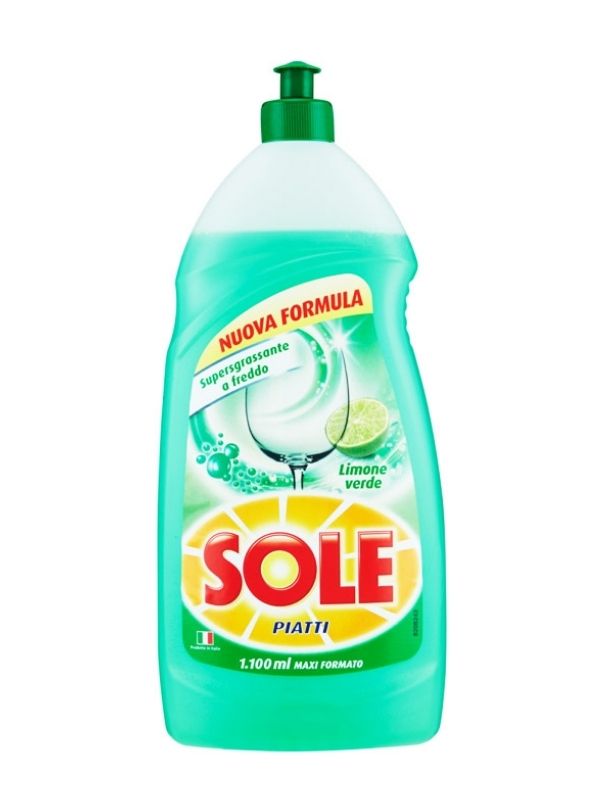 SOLE Détergent Pour Vaisselle Citron Vert 1100Ml