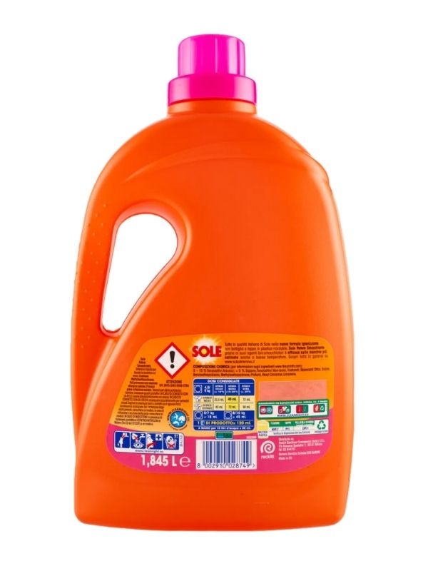 SOLE Détergent Pour Lave-Linge Détachant 1845Ml