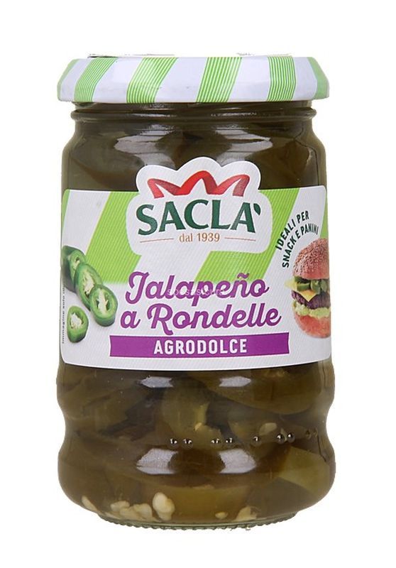 SACLÀ Jalapeño A Rondelle In Agrodolce 200G