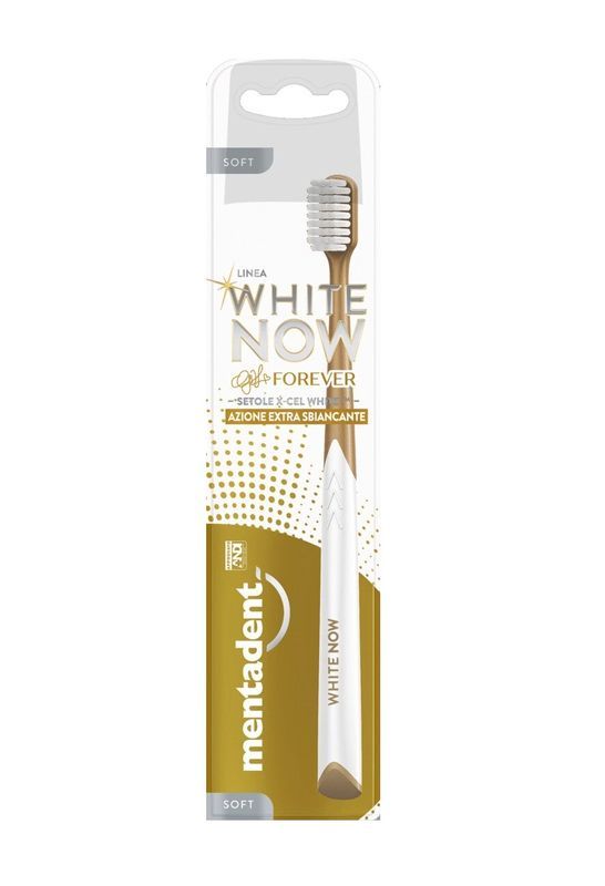 MENTADENT Spazzolino White Now Soft 