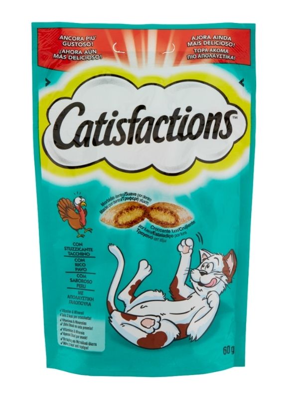 CATISFACTION Mix Snacks Dinde 60G