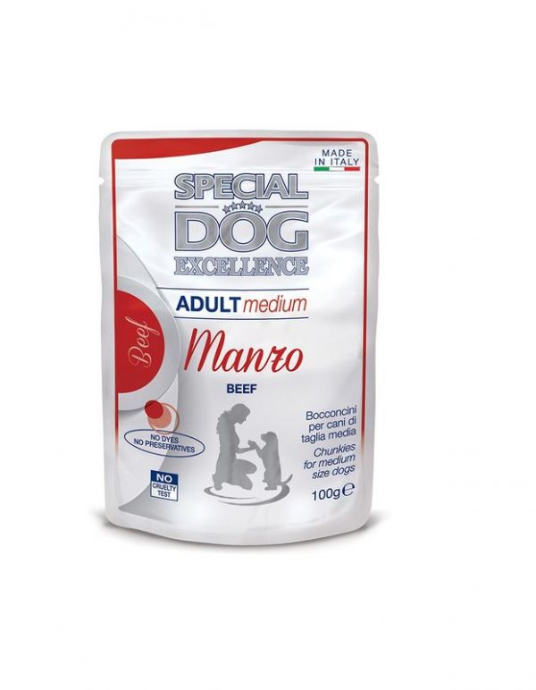 SPECIAL DOG Excellence Adult-Medium Manzo 100G