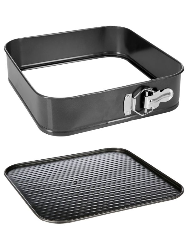 Stampo A Cerniera Quadrato Per Torte 26Cm