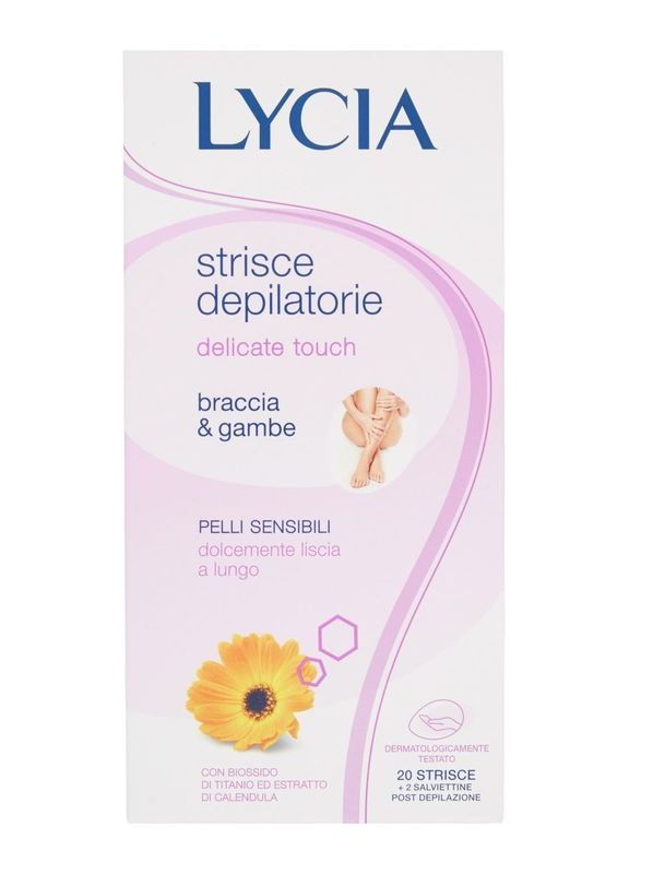 LYCIA Bandes Dépilatoires Peaux Sensibles 