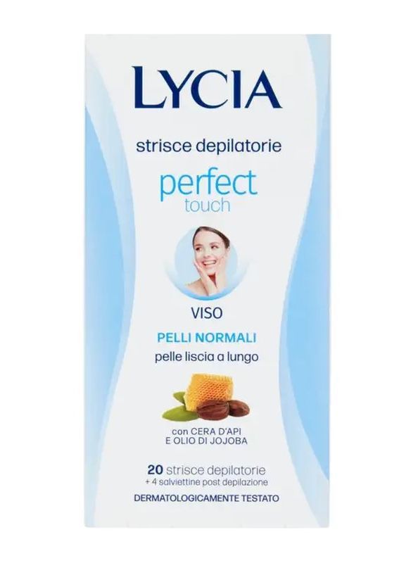 LYCIA Bandes Dépilatoires Visage Peaux Normales 