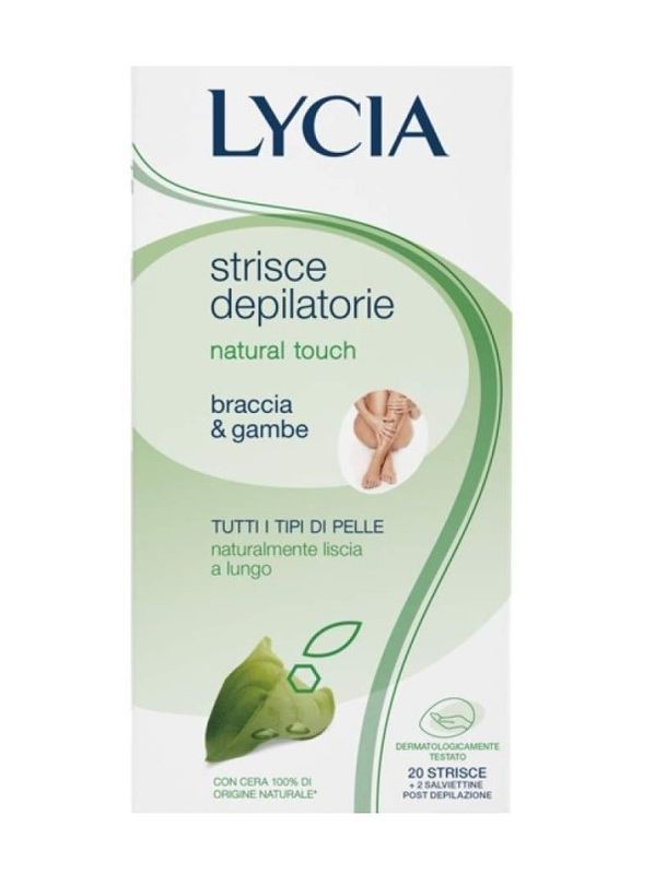 LYCIA Strisce Depilatorie Tutti I Tipi Di Pelle 