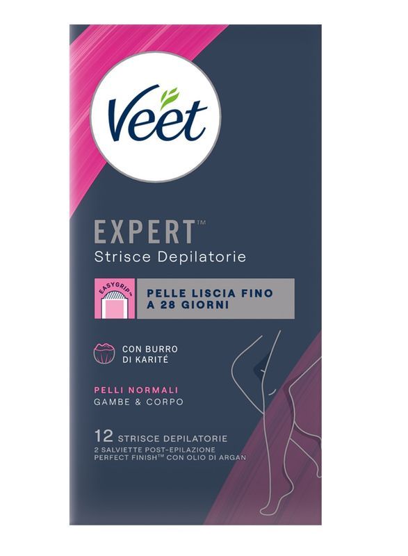 VEET Strisce Depilatorie Expert Pelli Normali 