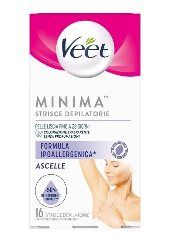 VEET Strisce Depilatorie Ascelle 