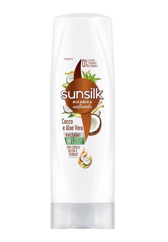 SUNSILK Balsamo  Per Capelli Secchi Con Cocco E Aloe 200Ml