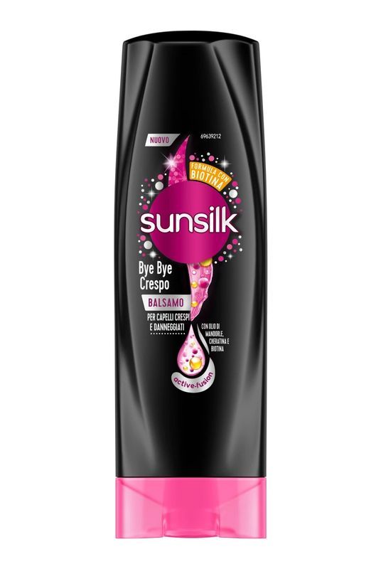 SUNSILK Balsamo  Per Crespi E Danneggiati Con Mandorle E Cheratina 200Ml