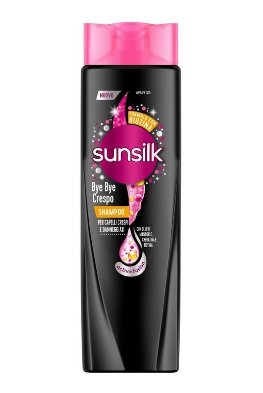 SUNSILK Shampoo  Per Crespi E Danneggiati Con Mandorle E Cheratina 250Ml