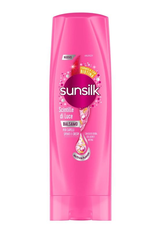 SUNSILK Balsamo Scintille Di Luce Per Capelli Crespi Con Olio Di Jojoba 200Ml