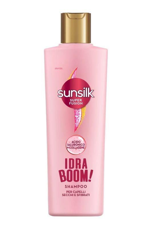 SUNSILK Shampoo Super Fusion Per  Capelli Secchi Con Collagene 220Ml