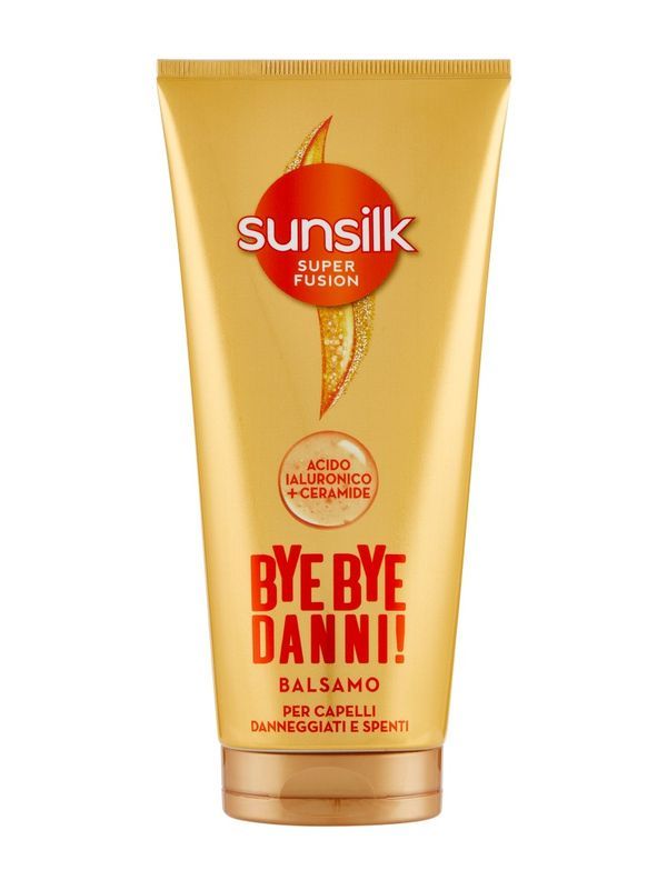 SUNSILK Balsamo Super Fusion Per Capelli Danneggiati Con Ceramide 180Ml