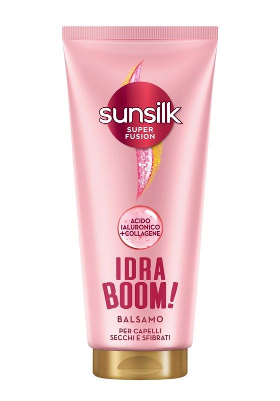 SUNSILK Balsamo Super Fusion Per  Capelli Secchi Con Collagene 180Ml