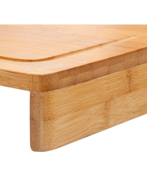 Planche À Découper Bambou Avec Bord 45X34Cm