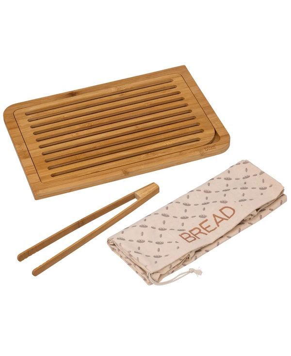 Set Tagliere Per Il Pane 40X27X1.5Cm