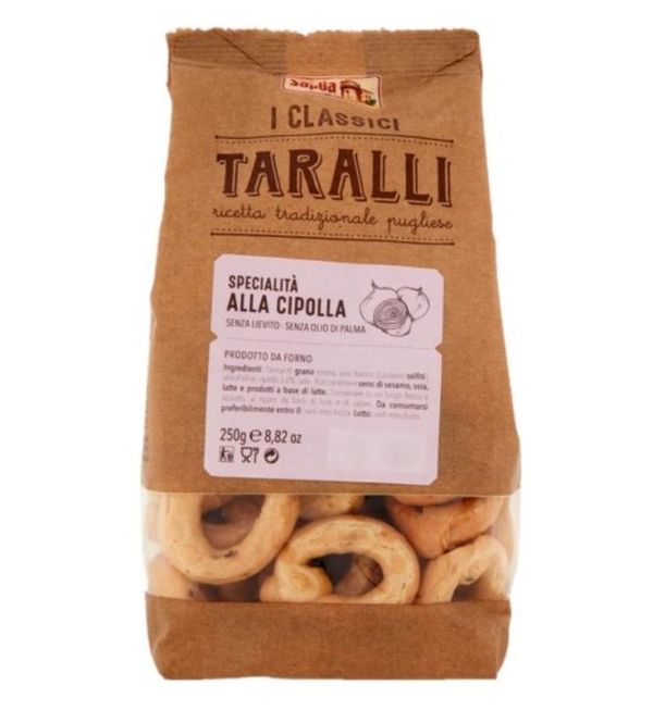 PUGLIA SAPORI Taralli D'Oignon Classique 250G
