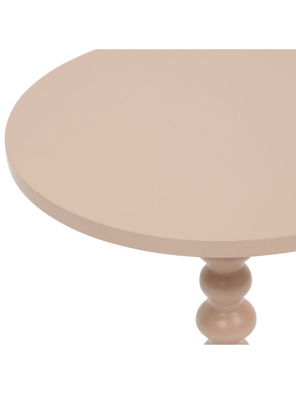 Table Basse Déco Alix Couleur Noisette 50X38Cm