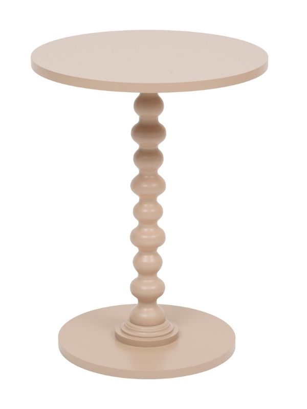 Table Basse Déco Alix Couleur Noisette 50X38Cm