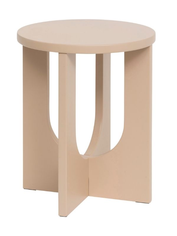 Déco Couchtisch Bloom Aus Haselnussfarben 50X40Cm