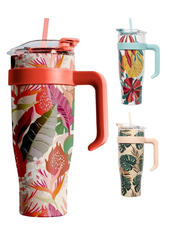 Wasserflasche Linie Miami Tropical 1.2L - Sortiert