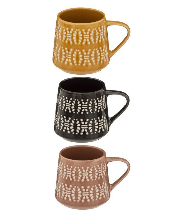 Mug Tropiques In Ceramica 34Cl - Assortito