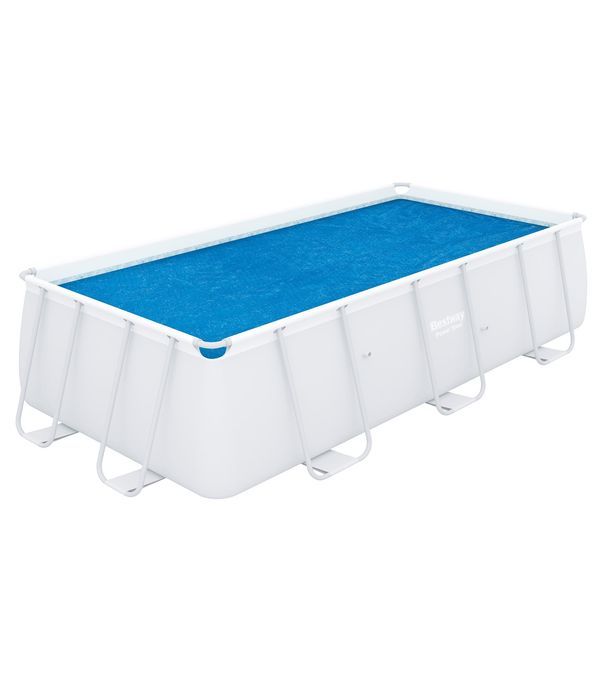 BESTWAY Bâche Thermique Rectangulaire En Pe Bleu 732×366Cm