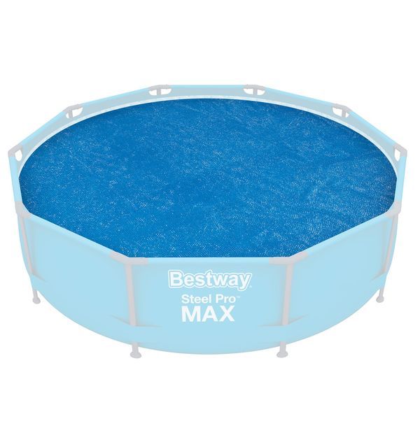 BESTWAY Bâche Ronde En Pe Bleu 289Cm