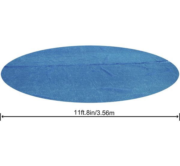 BESTWAY Flowclear Blue Pe Round Solar Tarpaulin 356Cm