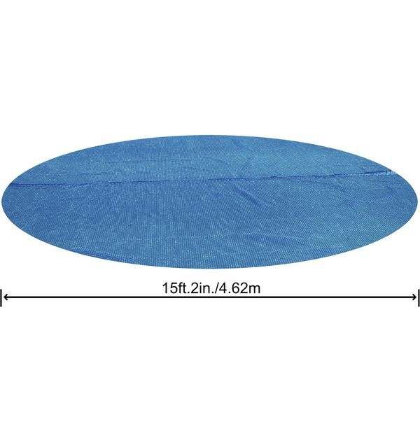 BESTWAY Flowclear Blue Pe Round Solar Tarpaulin 462Cm