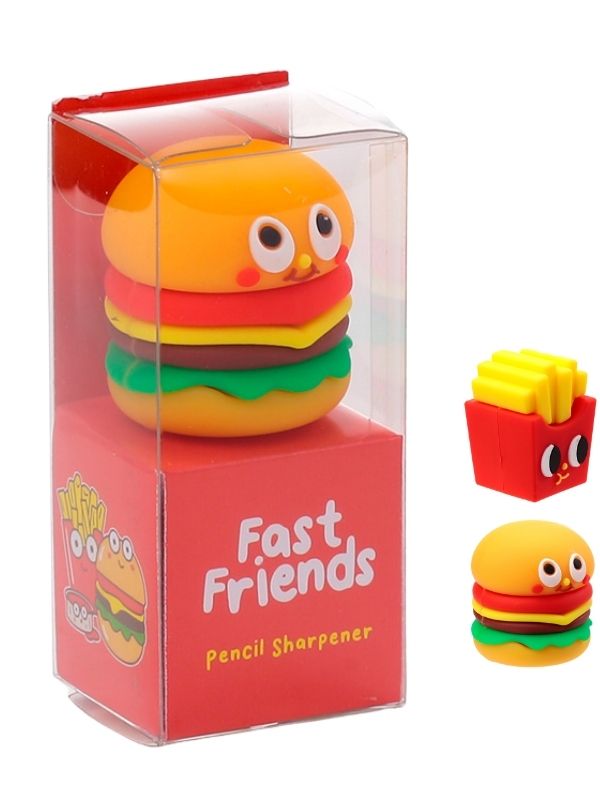 Taille-Crayon Kawaii Fast Food - Assortis