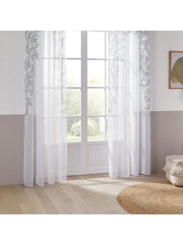 Store Arche Avec Impression De Feuillage 140X240Cm