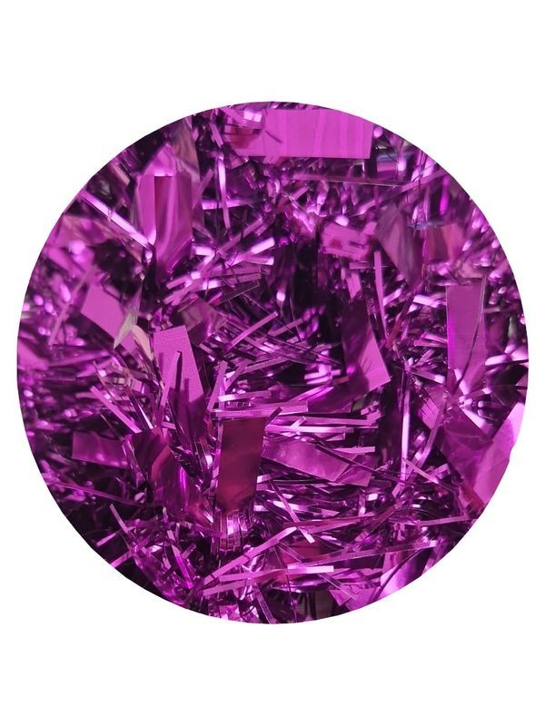 Guirlandes Pailletées Violet Pour Sapin De Noël 2M