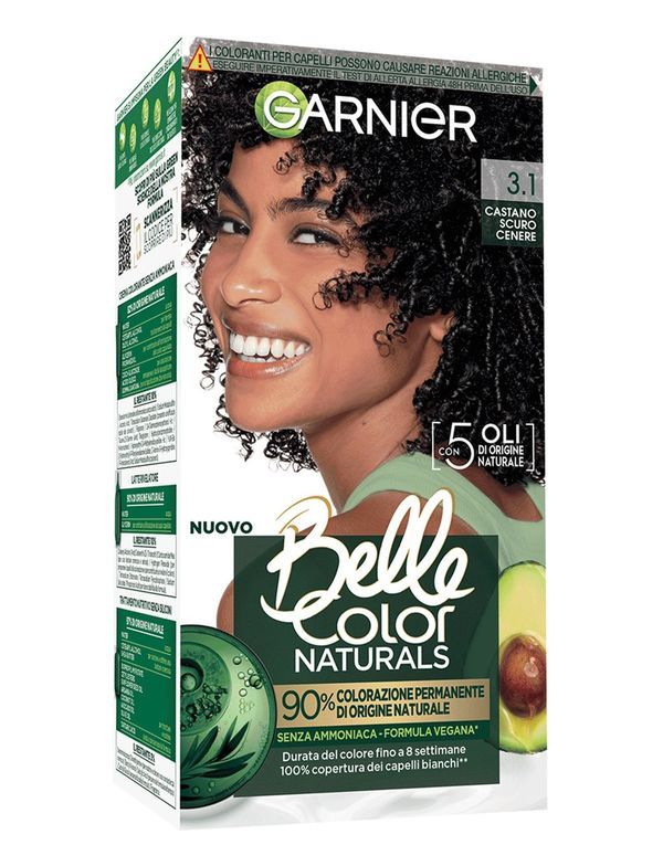 GARNIER Belle Color Naturals 3.1 - Dunkel Aschbraun