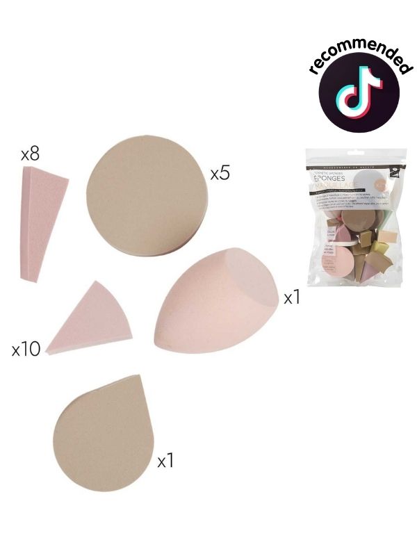 Éponge De Maquillage 25 Pièces Tk 